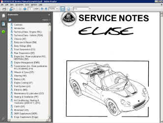 Lotus Elise Repair Manual