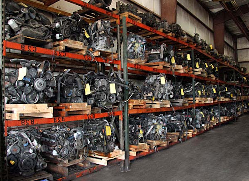 recycling car parts