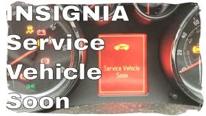 Vauxhall / Opel Insignia Service Vehicle Soon Message ( Video )