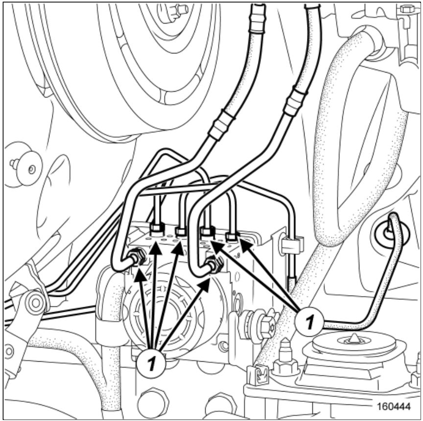 Vauxhall Vivaro Hydraulic Brake Unit Removal And Installation