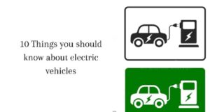 10 things about electric cars