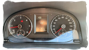 how to reset vw caddy service light