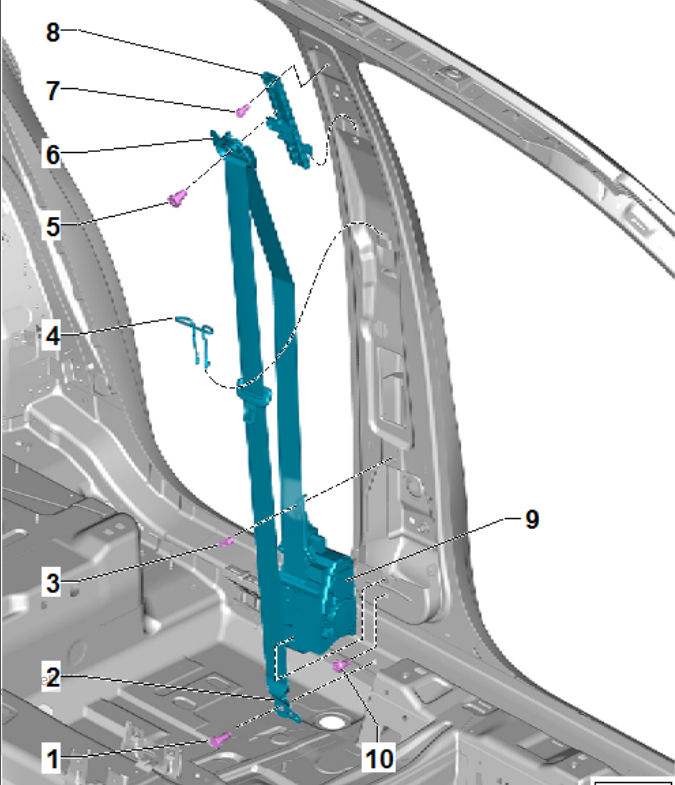 seat belt assembly part 1